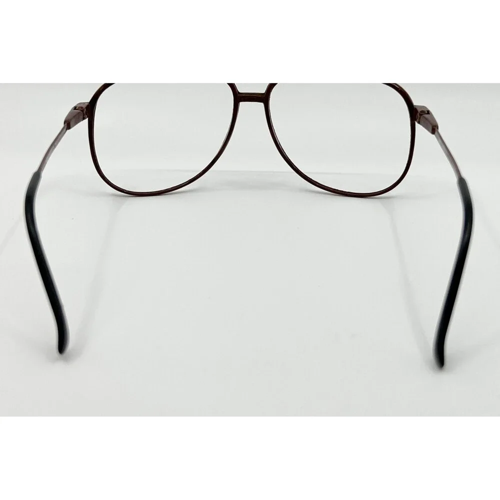 Zimco Carbon H Eyeglasses Mens Brown Aviator Frames 56-18-140